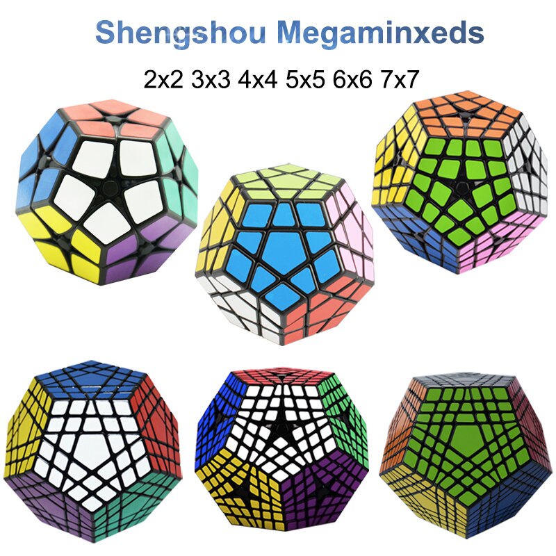 Shengshou Megaminxeds 2x2 3x3 4x4 5x5 6x6 7x7  ť..
